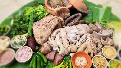 1 bộ lòng heo giá bao nhiêu tiền mua ở đâu ?