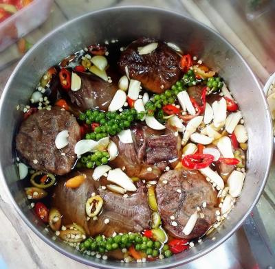Cách làm bắp trâu ngâm mắm thơm, ngon, đơn giản