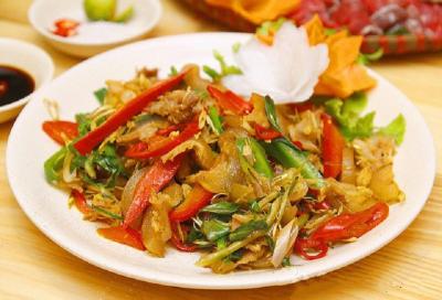 Hướng dẫn làm món gân bò xào sa tế tại nhà