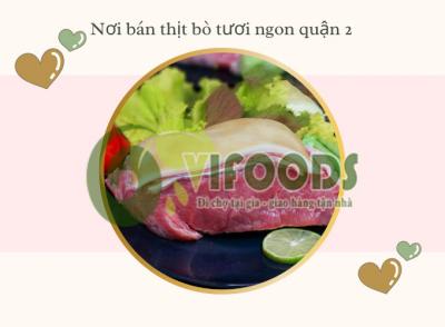 Nơi bán thịt bò tươi ngon quận 2