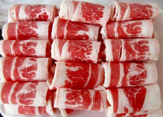 Ba chỉ bò Mỹ thái cuộn - Công Ty Thực Phẩm Handoo